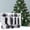 D, variant on HOARBOEG 150-Piece Electroplated Christmas Ornaments Set - Shiny Holiday Tree Decorations Bulk Pack with Hooks, Festive Assorted Ball Pendants for Xmas Decor