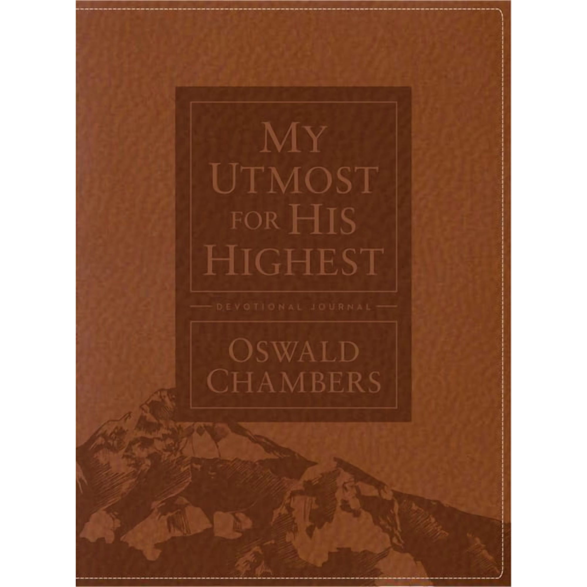 Authorized Oswald Chambers Publications My Utmost for His Highest Devotional Journal: Updated Language, (Hardcover)