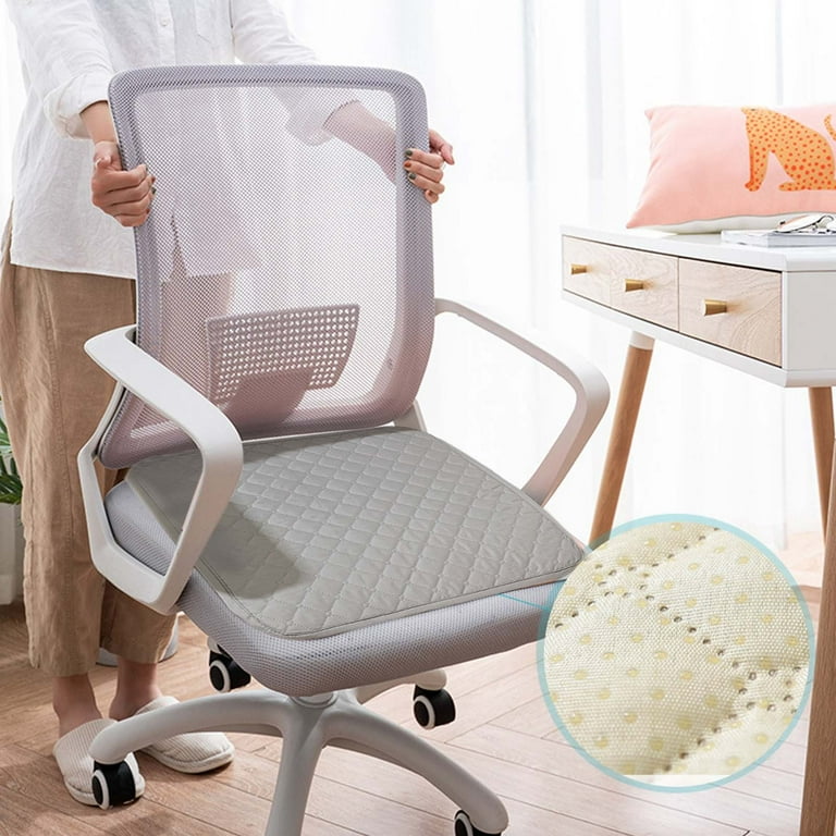 JeashCHAT Thin Chair Cushion 18x18 Inch Soft Non Slip Seat Cushion Dining Kitchen Chair Cushion Chair Pad for Garden Patio Chair Office Chair