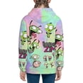 thumbnail image 4 of Invader Zim Cute Teen Sweatshirts Hoodies Youth Hooded Hoody Fashion Zipper Coat For Boys And Girls, 4 of 7