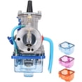 thumbnail image 1 of Carburador Pwk 34MM Universal Motocicleta Power Jet Carburador Reemplazo para 125cc a 250cc Motor Dirt Pit Bike Motocross Moto Scooter ATV Quad Pwk 34MM Carb Kuyhfg Sin marca, 1 of 5