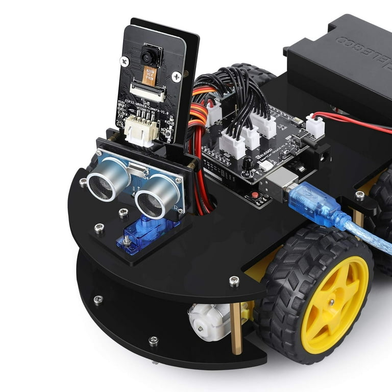 ELEGOO Conqueror Robot Tank Kit with UNO R3, Compatible with Arduino, STEM  Projects & Toys for
