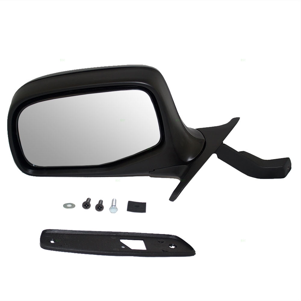 Driver and Passenger Manual Side View Paddle Type Mirrors Replacement for 1992-1996 F150 F250 F350 Pickup Truck 