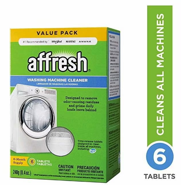 Affresh Washing Machine Cleaner, 6 Tablets 240g
