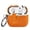 Orange, variant on Vena for AirPods 4 Case, PC and TPU Dual Layer Protector Cover , with Auto Open Lock Compatible with Apple AirPods 4th Generation, Supports Wireless Charging, Blue