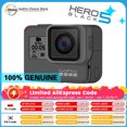 thumbnail image 2 of GoPro HERO5 Cámara deportiva negra 4k Ultra HD Video 1080P Anti Shake Ciclismo Casco Go Pro Cámara Tarjeta de memoria opcional, 2 of 4