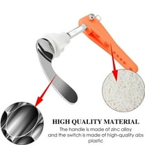 BCLONG Standard Flush Tank Cistern Metal Lever- Chrome Plated Toilet WC Cistern Handle