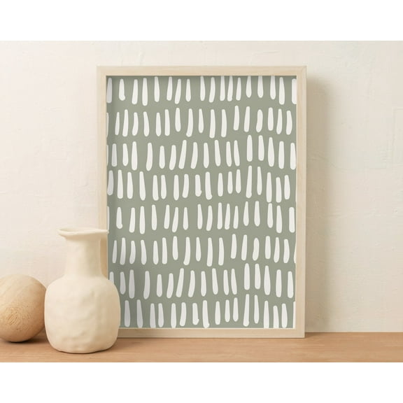 Sage Green Modern Abstract Print // Organic Minimalist Wall Art, Modern Art Print, Sage Print, Boho Print Art, Wall Art, Modern Wall Decor, 8x12 UNFRAMED