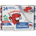 thumbnail image 2 of The Laughing Cow Creamy Swiss Cheese Wedge, Smooth Spreadable Cheese, Original, 3 pk. With White Bowl By OMA, 2 of 6
