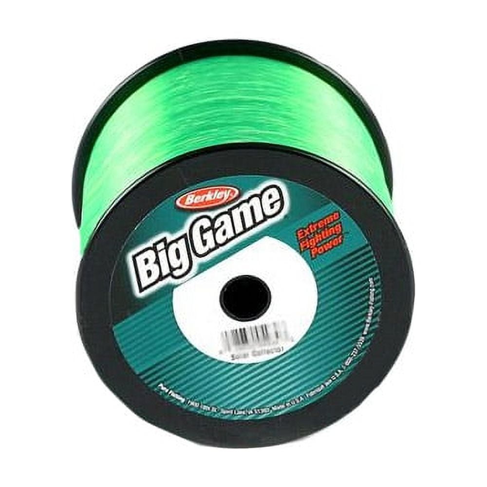 (2 pack) Berkley Trilene® Big Game™ Monofilament Fishing Line, Solar Collector, 20 lb Test Strength, 650 yd