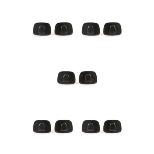 ganchos universales para automóvil Organice el vehículo Con ganchos interiores de techo ABS Accesorios para Type2 NO2 sweethay