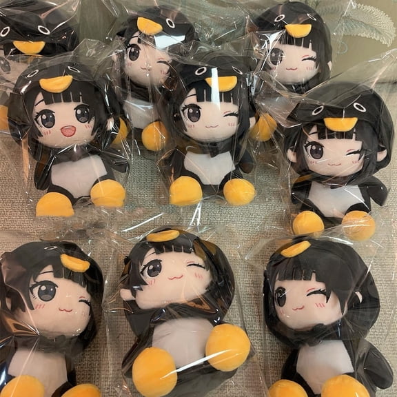 Penguin Plush Toy Gugu-Gaga 9.84in | Gugugaga Meme Stuffed Doll | Cute Soft Animal Plushies Figure for Room Decor