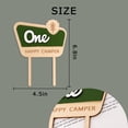 thumbnail image 2 of Cake topper de madera Raoformi One Happy Camper, 2 of 7