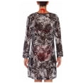 thumbnail image 3 of Mario Serrani Womens Swim Cover Up Dress (Palm, Large), 3 of 3