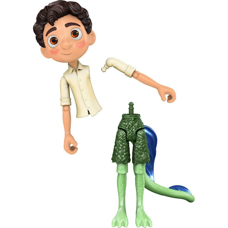 Disney and Pixar Luca, Luca Paguro Action Figure, Highly Posable