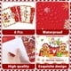 thumbnail image 3 of Juego de 6 manteles individuales navideños, retro, de plástico, pan de jengibre, panadería, pan de jengibre, decoración de mesa navideña para interiores y exteriores, fiestas, cocina y comedor, 3 of 7