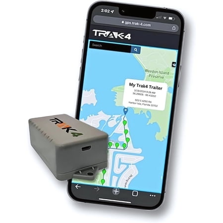 GPS Tracker for Vehicles, Assets, Equipment. Long Battery Life, Waterproof, Global ng. Low-Cost Subscription Required.