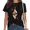 A-Black, variant on UNISHE Women's Queen of Hearts Graphic T-Shirt Retro Playing Card Casual Tee for Daily Outfit Black, S