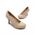 thumbnail image 3 of BURUDANI Women's Fashion Cushioned Breathable Comfort Pump Dress Shoes, 3 of 6
