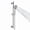 Chrome-Drill Mounted, variant on Handheld Shower Head Set Brushed Nickel Drill Mounted 30-inch Slide Bar 5-function
