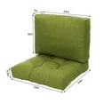 thumbnail image 4 of All-Weather Deep Seating Chair Cushion,Indoor/Outdoor Deep Seat Chair Cushion Set,Spring/Summer Seasonal Replacement Cushions, 4 of 5
