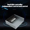 thumbnail image 4 of Injueey Controlador de disco duro Control de disco de computadora HDD Interruptor de alimentación independiente Protección de alta temperatura Juegos de teclado y mouse para computadora Tipo 1, 4 of 6