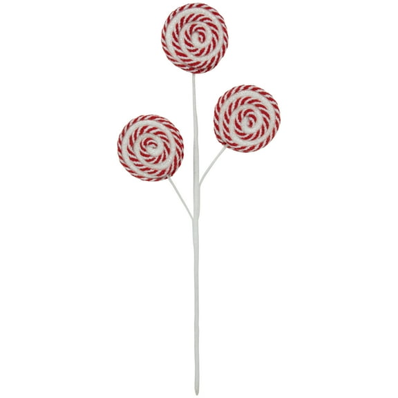 Northlight 17" Candy Cane Lollipops Decorative Christmas Spray