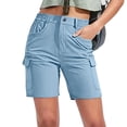 thumbnail image 5 of Jerdar Women's Hiking Cargo Shorts Quick Dry Lightweight for Outdoor Golf Fishing Outdoor Casual with Multi Pockets XXL, 5 of 8