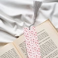 thumbnail image 6 of Kdxio Hearts Print Metal Tassel Bookmarks,Perfect Gift for Art Lovers and Bookworms Metal Bookmarks for Women, 6 of 8