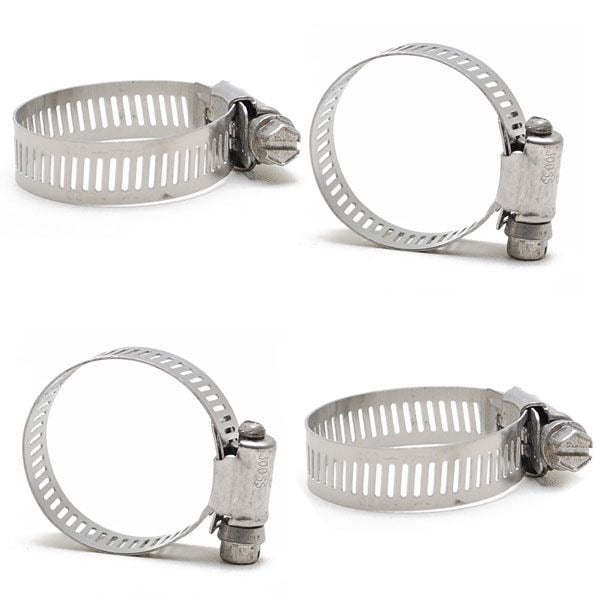 Ideal Boat Fuel Hose Clamps Gas Stainless 3/41 3/4 Inch (Set Of 4