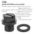 thumbnail image 6 of 4 Pack Drain Plugs with O-Rings Pump Plug Pool Filters Replacement SPX1700FG for Pumps, 6 of 8