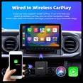 thumbnail image 3 of Car AI BOX 2-In-1 Wireless Android Auto Carplay Adapter Smart Car AI Box Car Wired CarPlay to Wireless CarPlay, 3 of 5