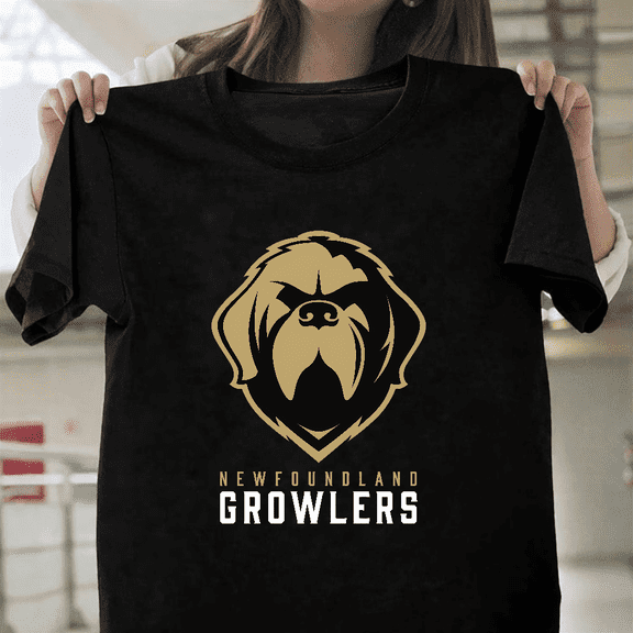 Newfoundland Growlers Ice Hockey Sports Team Spirit Fan Unisex T-Shirt, up to size 3XL.