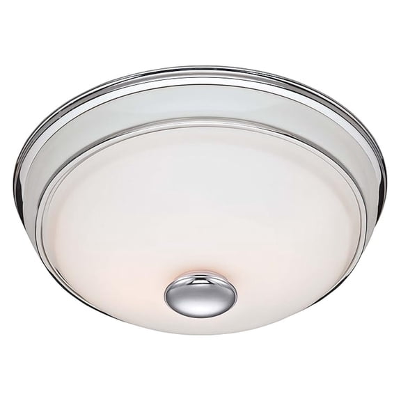(81021) Abbey 90 CFM 2.5 Sones Decorative Bathroom Ventilation Exhaust Fan with Light