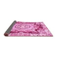 thumbnail image 2 of Ahgly Company Indoor Rectangle Abstract Pink Modern Area Rugs, 5' x 7', 2 of 4