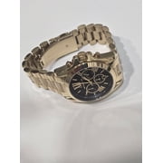 Michael Kors Womens Bradshaw Gold Tone Chronograph Watch MK5739