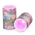 thumbnail image 7 of Yayeee Flameless Candles with Remote Flickering Battery Operated Multi Color Changing, Blue Flowers, 7 of 7