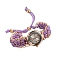 thumbnail image 2 of RKSTN Watches for Women Knitting Rope Chain Winding Analog Quartz Wrist Watch Watches, 2 of 3