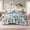Sage/Teal, variant on Regency Heights Full/Queen Comforter Sets, 3 Pieces Reversible Floral Bedding Sets, Cozy Botanical Flowers Seersucker Comforter Bed Set with Pillow Sham, Sage/Teal