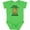 Apple Green, variant on Inktastic Christmas Great Grandma's Little Reindeer with Candy Canes Boys or Girls Baby Bodysuit