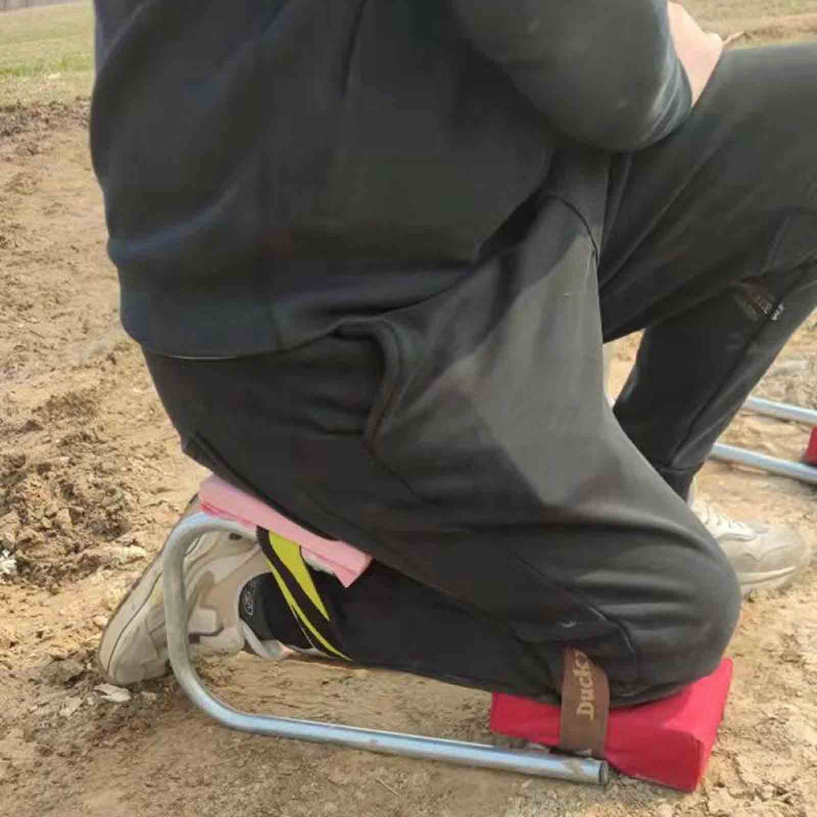 Fankiway Knee Pad Artifact Garlic Scoopging Stool Vegetable Planting Agricultural Work Tool Old Cold Leg Bricklayer Kneeling and Squatting Exercise To Avoid injury