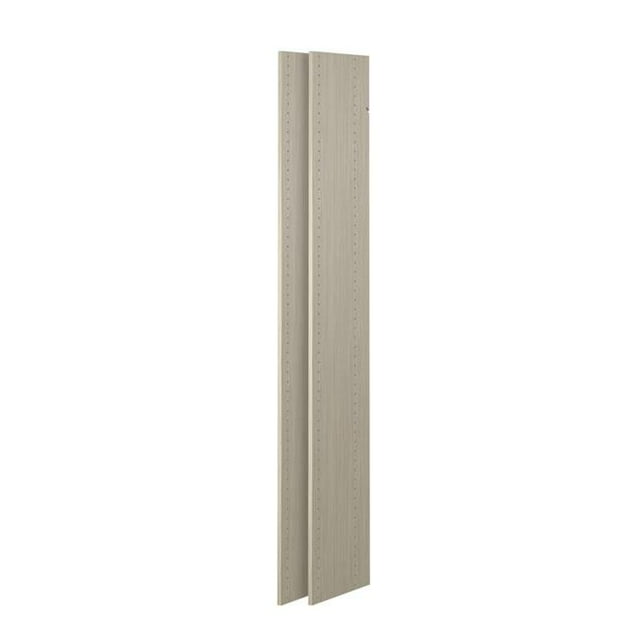 Easy Track RV72-CG 72 x 14 in. Weathered Vertical Panels, Grey - 2 Count