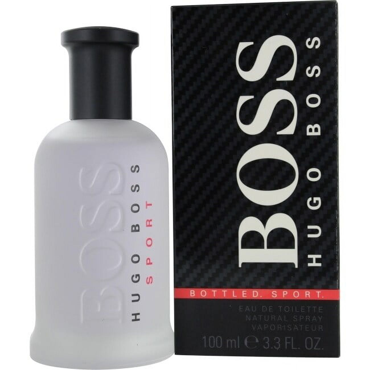 HUGO BOSS Boss Bottled Sport Eau De Toilette Spray for Men, 3.3 oz