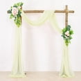 thumbnail image 4 of Wedding Arch Drapery Curtains In The Background Chiffon Fabric Shade Cloth Party Monolithic Wedding Decoration, 4 of 9