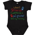 thumbnail image 3 of Inktastic Pet Groomer Like Mommy Boys or Girls Baby Bodysuit, 3 of 5