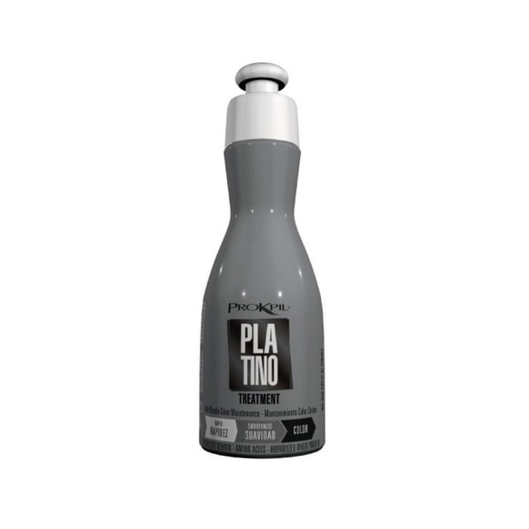 Prokpil | Treatment Platinum Mascarilla Matizadora de Mantenimiento para Cabello Gris Platino Plateado | Matizante Platino Natural Matizador Plateado Gris Canoso (Tamaño de viaje 5oz-150ml)