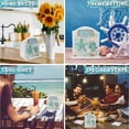 thumbnail image 4 of CoTa Global Oceanic Wooden Beach Coasters Set - Handcrafted Nautical Bar Coasters for Drinks, Tabletop Coastal Decor for Home Kitchen, Ocean Themed Gifts, Nautical Home Decorations - Set of 6, 4 of 9