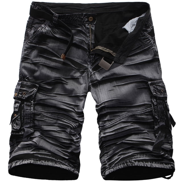 DPTALR Pantalons de Sport à Boutons Décontractés pour Hommes d'Été