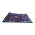 thumbnail image 2 of Ahgly Company Indoor Square Persian Blue Traditional Area Rugs, 4' Square, 2 of 4
