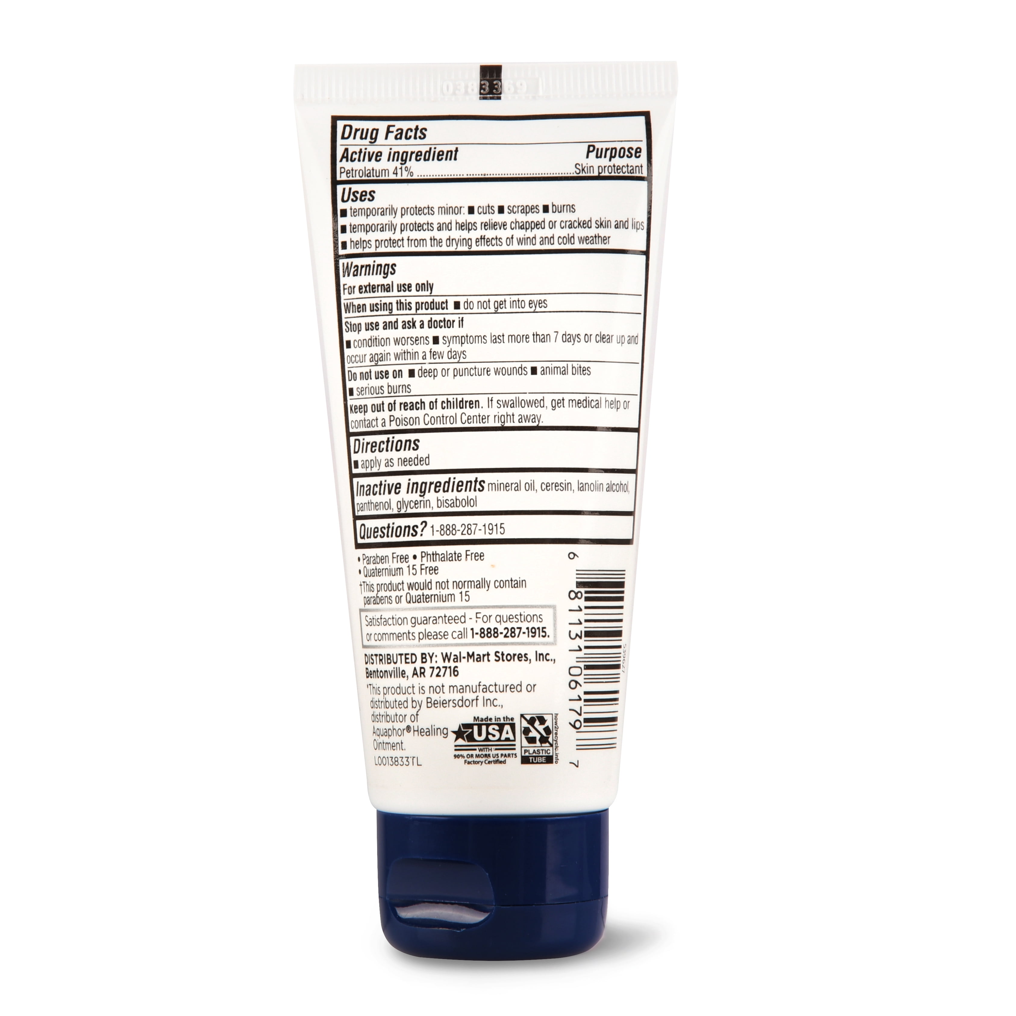Equate Paraben-Free Ointment for Burn 1.75 oz, 1 Count